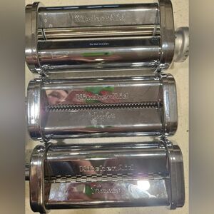 KitchenAid Stainless Steel Pasta Maker & Cutter Set (3 Attachments)